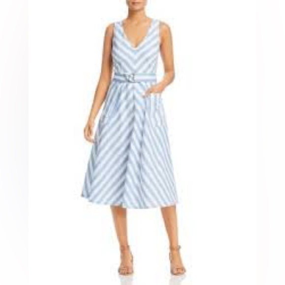 kate spade Dresses & Skirts - Kate Spade Deck Stripe Midi Dress size 12